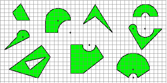 Oppervlakte onregelmatige vierhoek berekenen